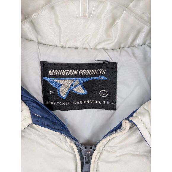 Vintage Mountain Products Quilted Long Down Jacket Women's Size Large - Picture 8 of 16